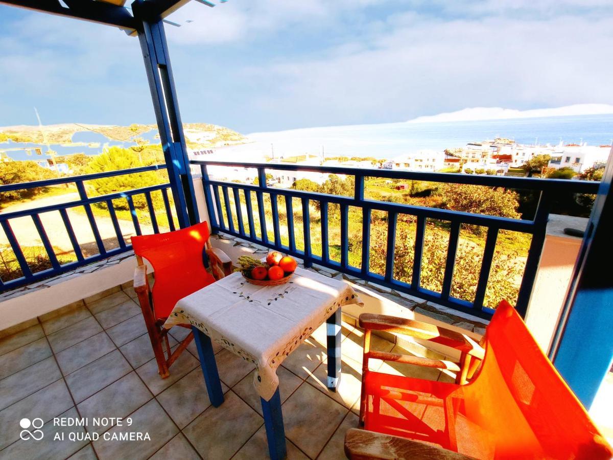 Evangelia House Sea View Apartments Agia Pelagia  Esterno foto