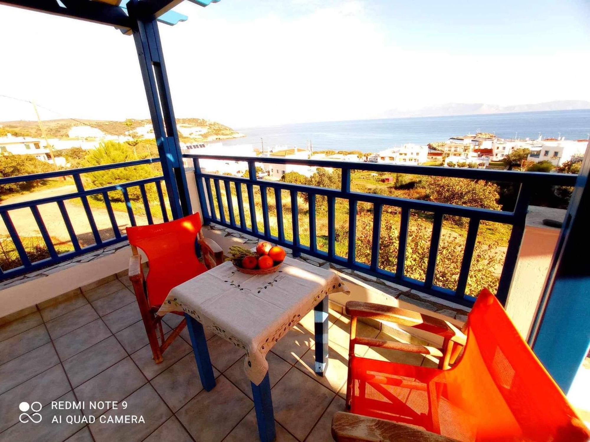 Evangelia House Sea View Apartments Agia Pelagia  Esterno foto